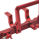 Maxbell 1/12 RC Front Rear Bumper Upgrade Part for MN82 LC79 RC Crawler Vehicles DIY red Front