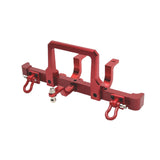 Maxbell 1/12 RC Front Rear Bumper Upgrade Part for MN82 LC79 RC Crawler Vehicles DIY red Front