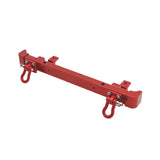 Maxbell 1/12 RC Front Rear Bumper Upgrade Part for MN82 LC79 RC Crawler Vehicles DIY red Rear