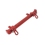Maxbell 1/12 RC Front Rear Bumper Upgrade Part for MN82 LC79 RC Crawler Vehicles DIY red Rear