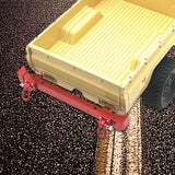 Maxbell 1/12 RC Front Rear Bumper Upgrade Part for MN82 LC79 RC Crawler Vehicles DIY red Rear