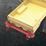 Maxbell 1/12 RC Front Rear Bumper Upgrade Part for MN82 LC79 RC Crawler Vehicles DIY red Rear