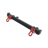 Maxbell 1/12 RC Front Rear Bumper Upgrade Part for MN82 LC79 RC Crawler Vehicles DIY black Rear