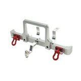 Maxbell 1/12 RC Front Rear Bumper Upgrade Part for MN82 LC79 RC Crawler Vehicles DIY silver Front