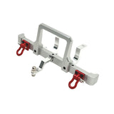 Maxbell 1/12 RC Front Rear Bumper Upgrade Part for MN82 LC79 RC Crawler Vehicles DIY silver Front