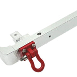 Maxbell 1/12 RC Front Rear Bumper Upgrade Part for MN82 LC79 RC Crawler Vehicles DIY silver Rear