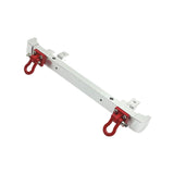 Maxbell 1/12 RC Front Rear Bumper Upgrade Part for MN82 LC79 RC Crawler Vehicles DIY silver Rear