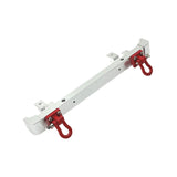 Maxbell 1/12 RC Front Rear Bumper Upgrade Part for MN82 LC79 RC Crawler Vehicles DIY silver Rear