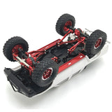 Maxbell 1/16 RC Upgrades Kit Front and Rear Shock Tower for C64 Model Truck DIY Accs red