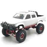 Maxbell 1/16 RC Upgrades Kit Front and Rear Shock Tower for C64 Model Truck DIY Accs red