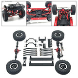 Maxbell 1/16 RC Upgrades Kit Front and Rear Shock Tower for C64 Model Truck DIY Accs black