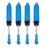 Maxbell 1/10 1/12 RC Car Upgrade Set Front and Rear Shock Absorbers for Wltoys 12402 Blue