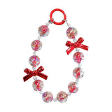 Maxbell Phone Charm Phone Keychains Purse Backpack Accessory for Birthday Gift Woman red