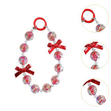 Maxbell Phone Charm Phone Keychains Purse Backpack Accessory for Birthday Gift Woman red