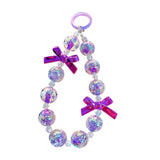 Maxbell Phone Charm Phone Keychains Purse Backpack Accessory for Birthday Gift Woman violet