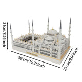 Maxbell Turkey Mosque Architecture Model Kits DIY Building Kits for Desktop Birthday