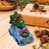 Maxbell Resin Christmas Tree Ornament Miniature Christmas Tree Decorations for Party