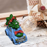 Maxbell Resin Christmas Tree Ornament Miniature Christmas Tree Decorations for Party