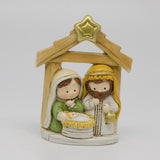 Maxbell Refrigerator Magnet Nativity Scene Statue Heart for Office Refrigerator Home