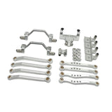 Maxbell 1/16 RC Upgrades Kit Replacement Steering Rod Tie for C64 RC Vehicles Trucks argent