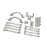 Maxbell 1/16 RC Upgrades Kit Replacement Steering Rod Tie for C64 RC Vehicles Trucks argent