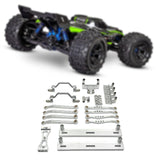 Maxbell 1/16 RC Car Upgrade Spare Kit Metal Steering Servo Mount for C64 RC Vehicles Argent