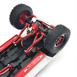 Maxbell 1/16 RC Car Upgrade Spare Kit Metal Steering Servo Mount for C64 RC Vehicles red