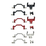 Maxbell 4x 1/16 Servo Mount Steering Gear Holder for C64 Car Model Lovers RC Vehicle black