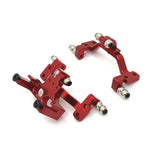 Maxbell 4x 1/16 Servo Mount Steering Gear Holder for C64 Car Model Lovers RC Vehicle red