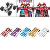 Maxbell RC Suspension Arm DIY Upgrade for Wltoys 1/14 144016 144018 Crawler Vehicles red