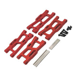 Maxbell RC Suspension Arm DIY Upgrade for Wltoys 1/14 144016 144018 Crawler Vehicles red