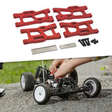 Maxbell RC Suspension Arm DIY Upgrade for Wltoys 1/14 144016 144018 Crawler Vehicles red