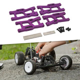 Maxbell RC Suspension Arm DIY Upgrade for Wltoys 1/14 144016 144018 Crawler Vehicles violet