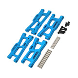 Maxbell RC Suspension Arm DIY Upgrade for Wltoys 1/14 144016 144018 Crawler Vehicles blue