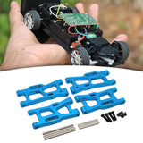 Maxbell RC Suspension Arm DIY Upgrade for Wltoys 1/14 144016 144018 Crawler Vehicles blue