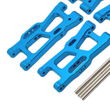 Maxbell RC Suspension Arm DIY Upgrade for Wltoys 1/14 144016 144018 Crawler Vehicles blue