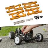 Maxbell RC Suspension Arm DIY Upgrade for Wltoys 1/14 144016 144018 Crawler Vehicles gold