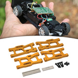 Maxbell RC Suspension Arm DIY Upgrade for Wltoys 1/14 144016 144018 Crawler Vehicles gold