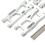 Maxbell RC Suspension Arm DIY Upgrade for Wltoys 1/14 144016 144018 Crawler Vehicles argent