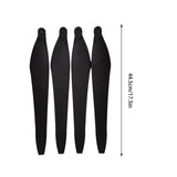 Maxbell 4Pcs RC Airplane Propellers Multifunction for Drone Quadcopter Replace Parts Black