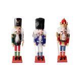 Maxbell Christmas Nutcracker Ornament Christmas Figure for Xmas Christmas Decoration green