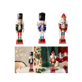Maxbell Christmas Nutcracker Ornament Christmas Figure for Xmas Christmas Decoration green