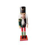 Maxbell Christmas Nutcracker Ornament Christmas Figure for Xmas Christmas Decoration green
