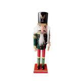Maxbell Christmas Nutcracker Ornament Christmas Figure for Xmas Christmas Decoration green
