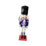 Maxbell Christmas Nutcracker Ornament Christmas Figure for Xmas Christmas Decoration blue