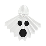 Maxbell Child Halloween Costume Capes Cosplay Props for Halloween Stage Performances Whtie Black