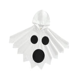 Maxbell Child Halloween Costume Capes Cosplay Props for Halloween Stage Performances Whtie Black