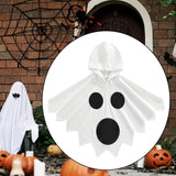 Maxbell Child Halloween Costume Capes Cosplay Props for Halloween Stage Performances Whtie Black