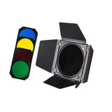 Maxbell Flash Barndoor Accessory Studio Professional 40cmx40cm Stable Honeycomb Grid