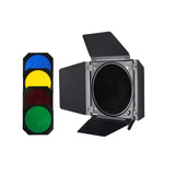 Maxbell Flash Barndoor Accessory Studio Professional 40cmx40cm Stable Honeycomb Grid